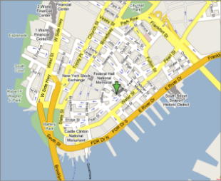 Map of NY