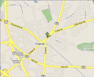 Map of NJ