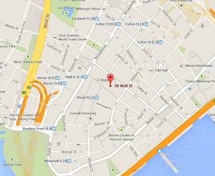 Map of NY
